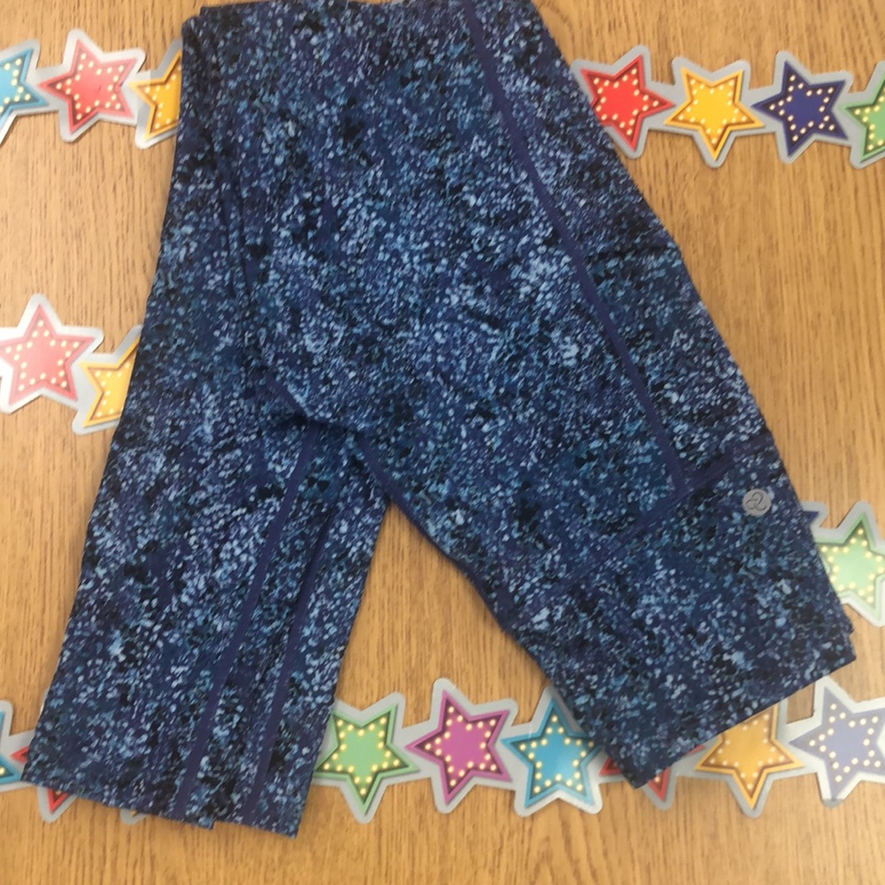Zella Blue Workout High Waist Leggings Like New! Sz XS